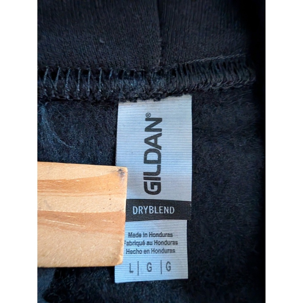 Gildan DryBlend Men Large Black Fool For You Clown Graphic Pullover Hoodie Size - Picture 13 of 14
